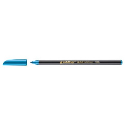 ROTULADOR PUNTA FINA 1200 AZUL METALICO EDDING 1200-073 (MIN10) (Espera 4 dias) en Huesoi