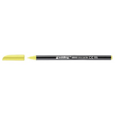 ROTULADOR PUNTA FINA 1200 AMARILLO FLUORESCENTE EDDING 1200-65 (MIN10) (Espera 4 dias) en Huesoi