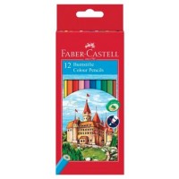 ESTUCHE 12 LAPICES COLORES HEXAGONALES HT FABER CASTELL 120112 (Espera 4 dias) en Huesoi