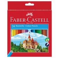 ESTUCHE 24 LAPICES COLORES HEXAGONALES HT FABER CASTELL 120124 (Espera 4 dias) en Huesoi