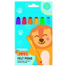 MY FIRST FELT PEN ESTUCHE 6 ROTULADORES COLORES SURTIDOS NEW JOVI 1206 (Espera 4 dias) en Huesoi