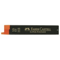 ESTUCHE 12 MINAS 0.9MM SUPER POLIMERAS HB FABER CASTELL 120900 (MIN12) (Espera 4 dias) en Huesoi