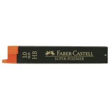 ESTUCHE 12 MINAS 0.9MM SUPER POLIMERAS HB FABER CASTELL 120900 (MIN12) (Espera 4 dias) en Huesoi