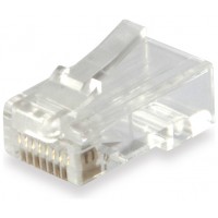 KIT 100 CONECTORES RJ45 EQUIP CATEGORIA 6   121144 en Huesoi