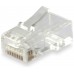 KIT 100 CONECTORES RJ45 EQUIP CATEGORIA 6   121144 en Huesoi