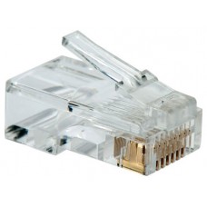 KIT 100 CONECTORES RJ45 EQUIP TELEFONIA 121151 en Huesoi