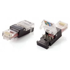 KIT 2 UNIDADES CONECTOR RJ45 EQUIP CAT6 TOOLFREE NO en Huesoi