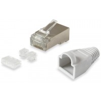 KIT 100 CONECTORES RJ45 EQUIP CATEGORIA 6  FPT en Huesoi