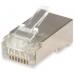 KIT 100 CONECTORES RJ45 EQUIP CATEGORIA 6  FPT en Huesoi