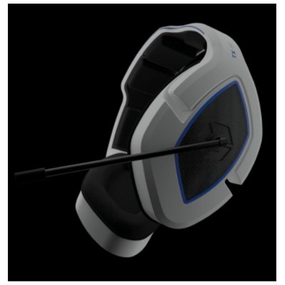 GIOTECK-AURICULARES ESTEREO GAMING PREMIUM TX-50 BLANCO-AZUL-PS5-PS4-MOVIL en Huesoi
