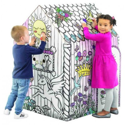 CASA DE JUEGO UNICORN PLAYHOUSE BANKERS BOX 1232401 (Espera 4 dias) en Huesoi