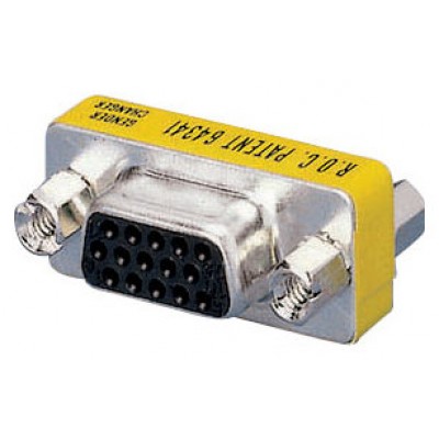 ADAPTADOR DB15HD EQUIP DB15HD HEMBRA - DB15HD HEMBRA en Huesoi