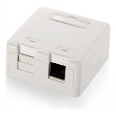 CAJA DE SUPERFICIE EQUIP KEYSTONE PARA 2 ROSETAS en Huesoi