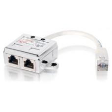 ADAPTADOR RJ45 CAT5e 1 MACHO A 2 HEMBRAS en Huesoi