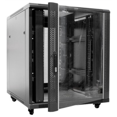 ARMARIO DE SUELO RACK 19"" 18U 800x600 PUERTA DE CRISTAL (Espera 4 dias) en Huesoi