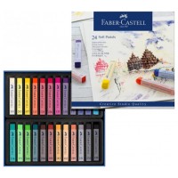 ESTUCHE 24 BARRAS SOFT PASTEL FABER CASTELL 128324 (Espera 4 dias) en Huesoi