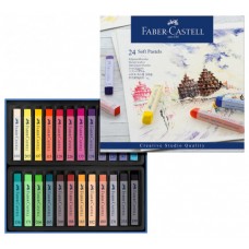 ESTUCHE 24 BARRAS SOFT PASTEL FABER CASTELL 128324 (Espera 4 dias) en Huesoi