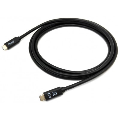 CABLE USB-C MACHO USB-C MACHO USB 3.2 1M TRANSFERENCIA en Huesoi