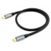 CABLE USB-C MACHO USB-C MACHO USB 3.2 1M TRANSFERENCIA en Huesoi