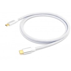 CABLE USB-C MACHO USB-C MACHO USB 3.2 1M TRANSFERENCIA en Huesoi