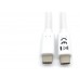 CABLE USB-C MACHO USB-C MACHO USB 3.2 1M TRANSFERENCIA en Huesoi