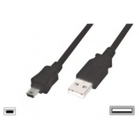 CABLE USB 2.0 TIPO A - B MINI (5PIN) 1,8M en Huesoi