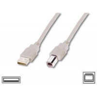 Gembird Cable USB 2.0 Tipo A/M-B/M 1.8 Mts Negro en Huesoi