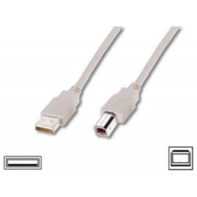 CABLE IMPRESORA GEMBIRD USB 2.0 B 1,8M en Huesoi