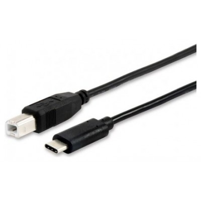 CABLE USB-C a USB-B 2.0 MACHO 1 METRO EQUIP 12888207 en Huesoi