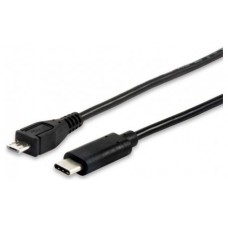 CABLE USB-C a USB MICRO B MACHO 1 METRO EQUIP 12888407 en Huesoi