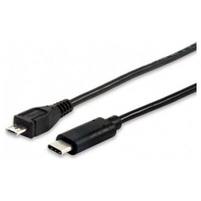 CABLE USB-C a USB MICRO B MACHO 1 METRO EQUIP 12888407 en Huesoi