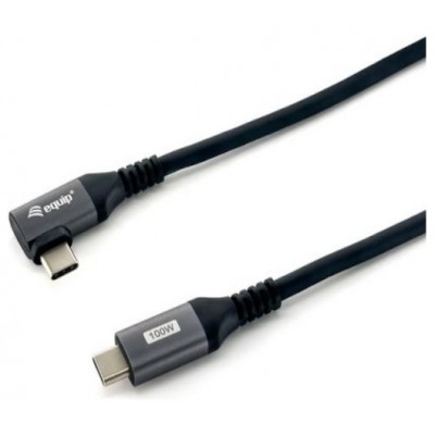 CABLE USB-C MACHO - USB-C MACHO ACODADO en Huesoi