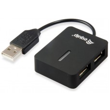 HUB USB 2.0 EQUIP LIFE A 4xUSB-A MINI HUB TRAVEL en Huesoi