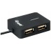 HUB USB 2.0 EQUIP LIFE A 4xUSB-A MINI HUB TRAVEL en Huesoi