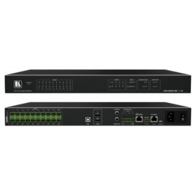 KRAMER AVSM MATRIZ DE AUDIO DE 20 PUERTOS CON DSP Y ENTRADAS Y SALIDAS INTERCAMBIABLES, CON CANCELAC&Iacute;ON DE ECO - AFM-20DSP-AEC (13-80451330) (Espera 4 dias) en Huesoi