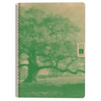 CUADERNO ESPIRAL DIN-A4 RECICLADO FSC 80 HOJAS 80G. CUADRÍCULA 5X5. 4 ELEMENTS - EARTH ESCOLOFI 130100400 (MIN5) (Espera 4 dias) en Huesoi