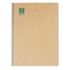 CUADERNO ESPIRAL DIN-A4 RECICLADO FSC 50 HOJAS 80G. HORIZONTAL CON MARGEN.GREEN ESCOLOFI 130200704 (MIN5) (Espera 4 dias) en Huesoi