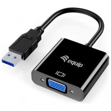 ADAPTADOR USB 3.0 A VGA EQUIP 1920 X 1080 60HZ en Huesoi