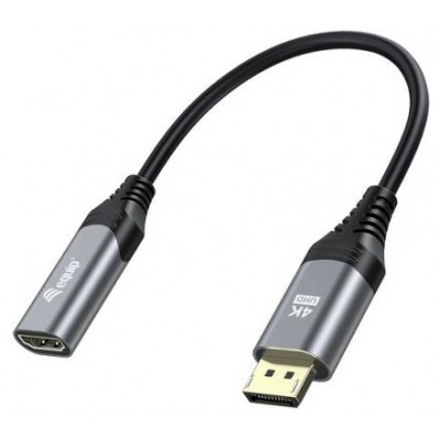 CABLE ADAPTADOR DISPLAYPORT 1.2 A HDMI HEMBRA 4K en Huesoi