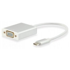 ADAPTADOR USB-C EQUIP 133451 A 1xVGA HEMBRA 0,15,M en Huesoi