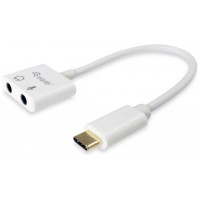 ADAPTADOR USB-C EQUIP A AUDIO 2 JACK 3.5MM HEMBRA en Huesoi