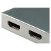 EQUIP ADAPTADOR USB-C MACHO A 2 HDMI HEMBRA 4K en Huesoi
