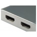 EQUIP ADAPTADOR USB-C MACHO A 2 HDMI HEMBRA 4K en Huesoi