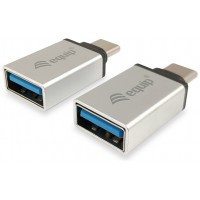 ADAPTADOR USB-C MACHO A USB 3.0 TIPO A HEMBRA ( PACK 2 en Huesoi