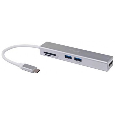 DOCKING USB-C EQUIP 133480 A 1xHDMI 4K 3xUSB-A 3.0 en Huesoi