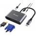 DOCKING USB-C EQUIP 133483 A 1xHDMI 4K 1xVGA 1xUSB-A en Huesoi