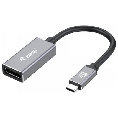ADAPTADOR USB-C MACHO A DISPLAYPORT 1.4 8K EQUIP en Huesoi