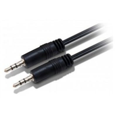 CABLE AUDIO MINI JACK 3.5MM MACHO MACHO 2.5M EQUIP en Huesoi