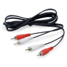 CABLE AUDIO 2 RCA MACHO A 2 RCA MACHO 2.5M en Huesoi