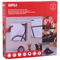 DISPENSADOR 25M CINTA ADHESIVA TIPO VELCRO COLOR BLANCO 20 MM APLI 14903 (Espera 4 dias) en Huesoi